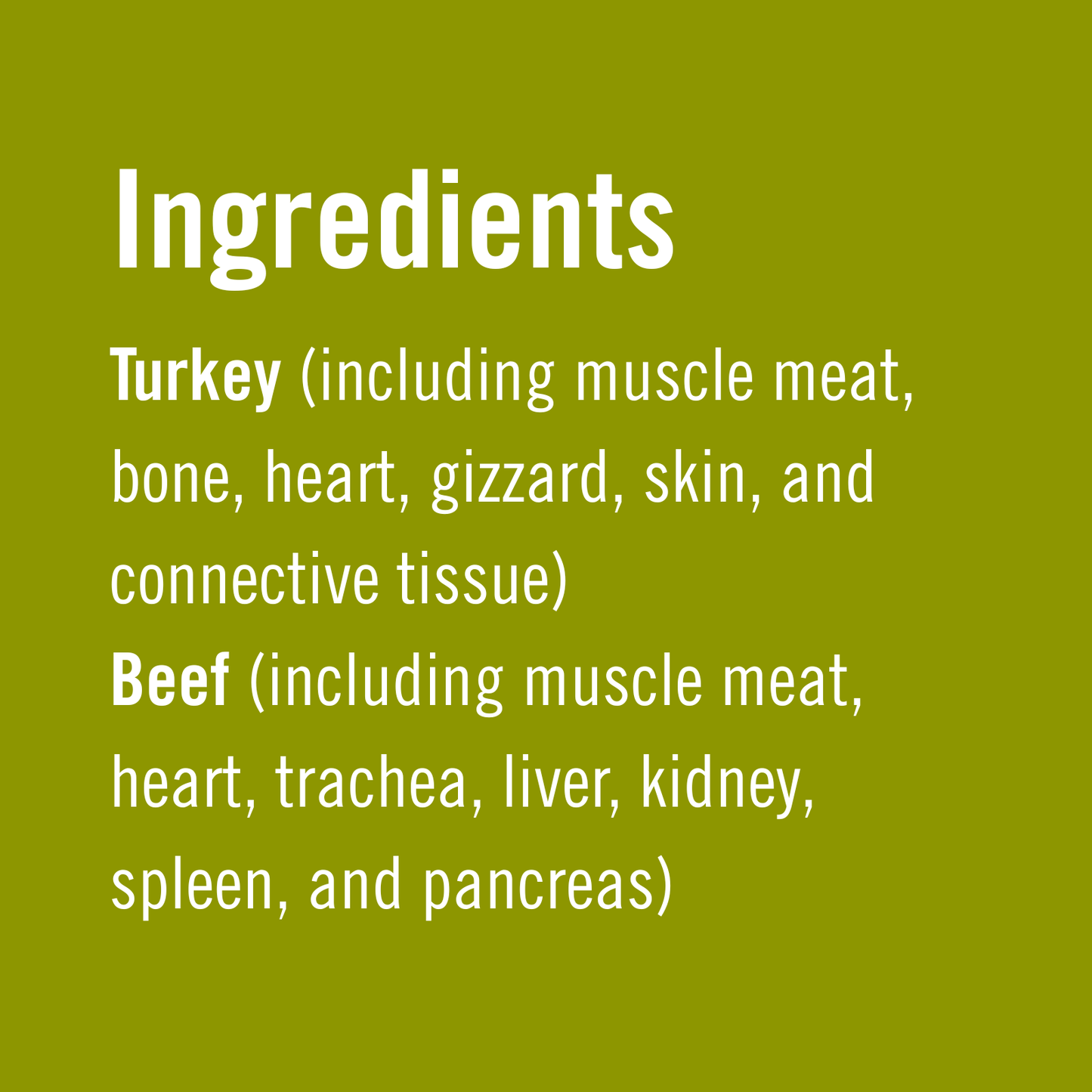 Turkey & Beef Blend | Organic Turkey & Grass Fed Bled Blend
