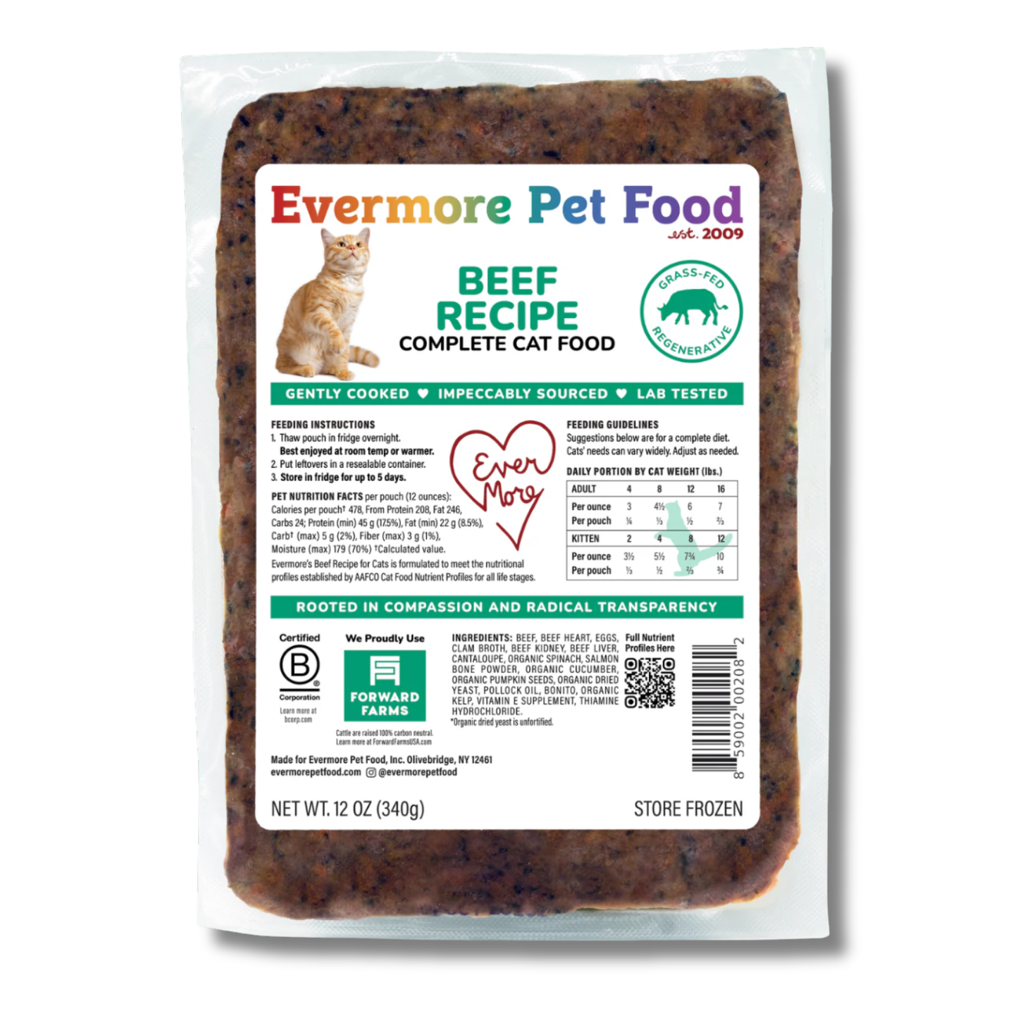 Evermore | Beef Recipe for Cats