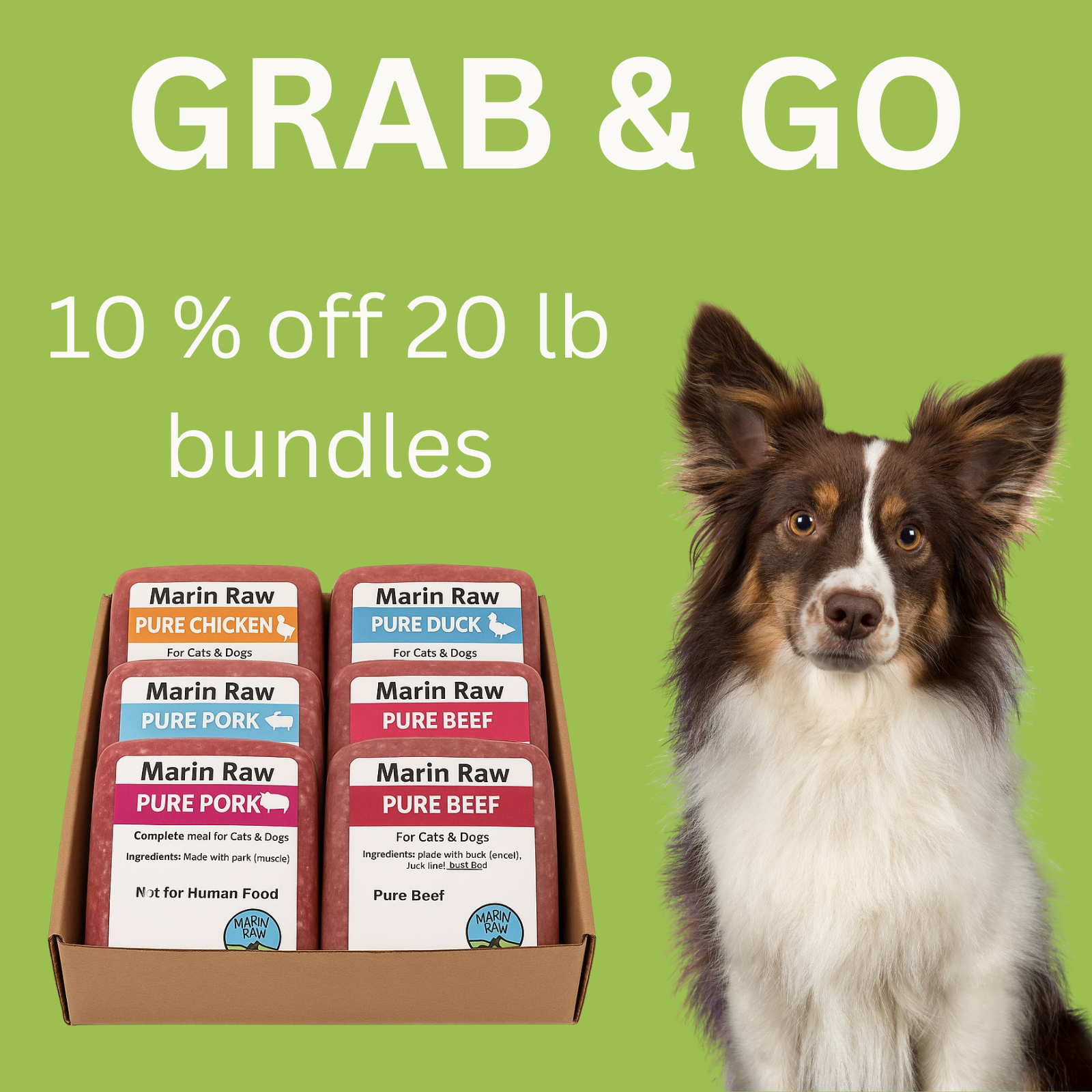 Grab & Go Boxes Discounted Boxes of 20 lbs
