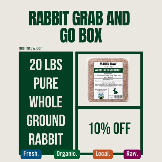 Grab & Go | 20 lb | Whole Ground Rabbit