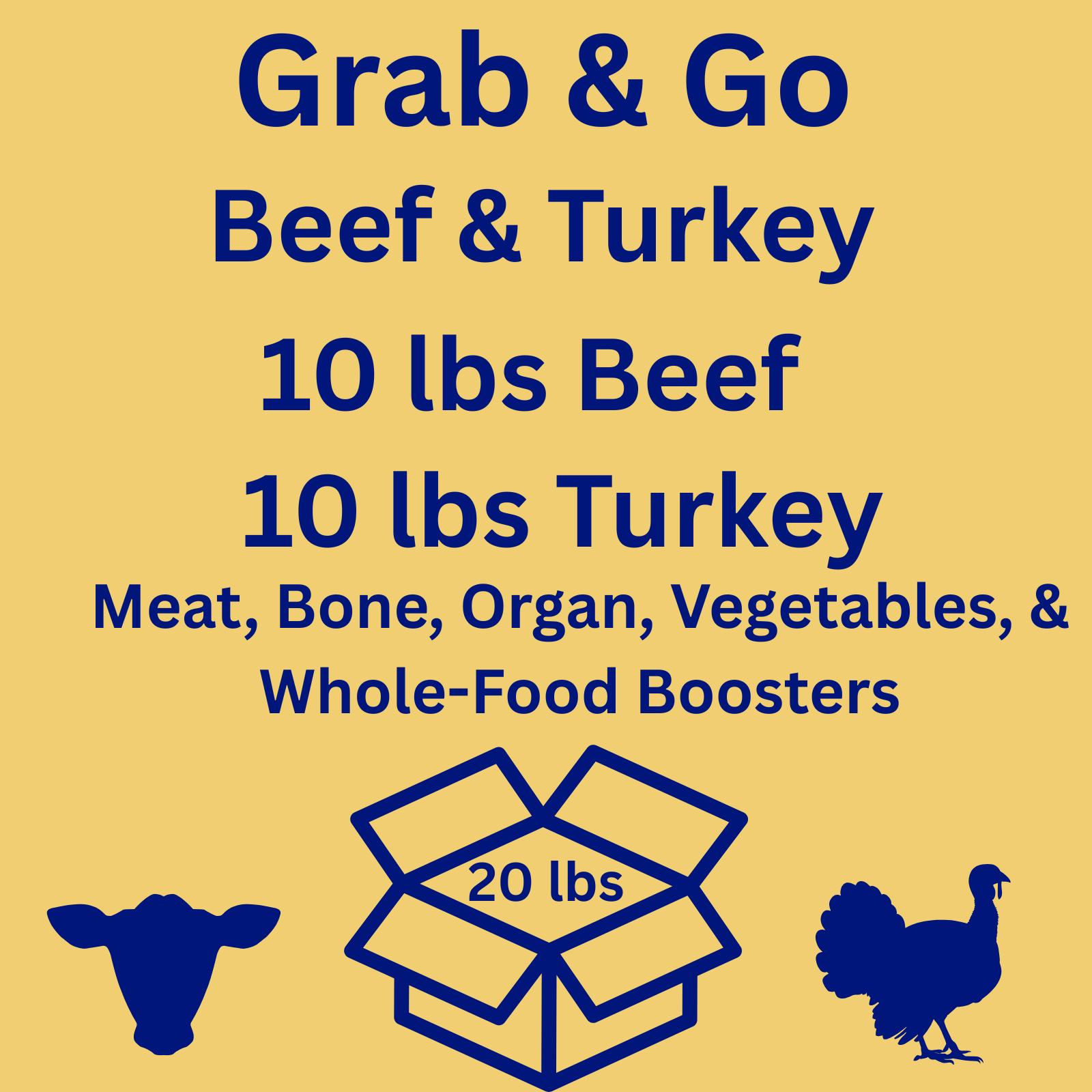 Grab & Go Complete & Balanced Beef & Turkey