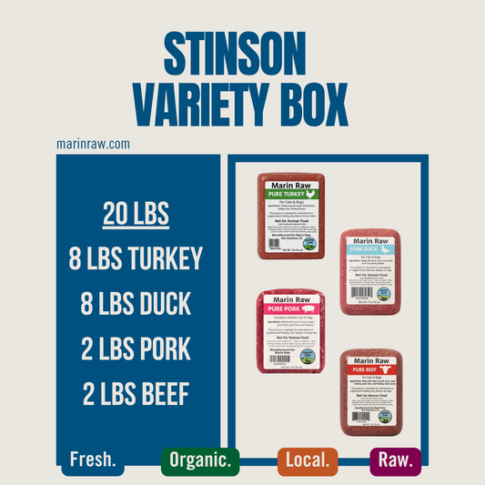 Stinson Variety Box – 20 lb Raw Cat & Dog Food Bundle | Four Proteins