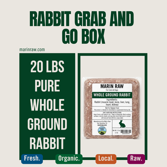 Grab & Go | 20 lb | Whole Ground Rabbit