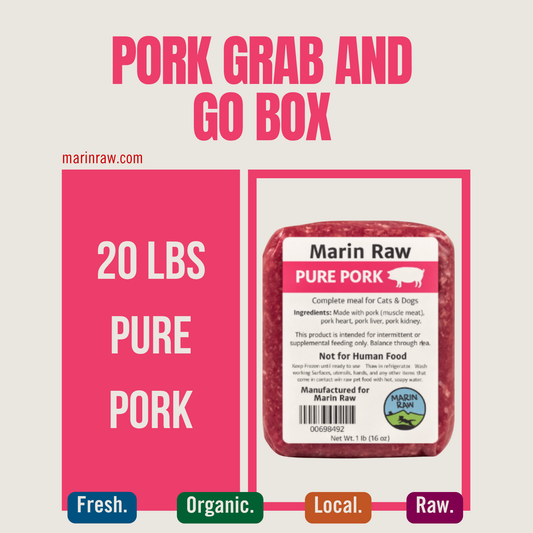 Grab & Go | 20 lb | Miwok | Pasture-Raised Pork