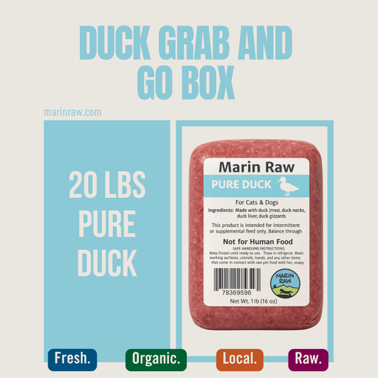 Grab & Go | 20 lb | Coastal Trail | Whole Ground Duck