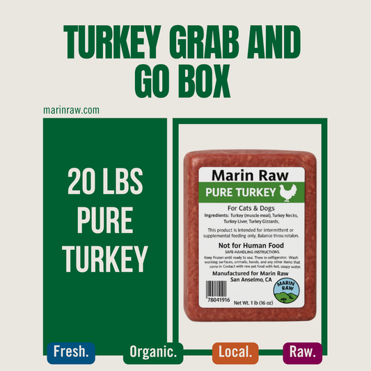 Grab & Go | 20 lb | Matt Davis | Organic Whole Ground Turkey