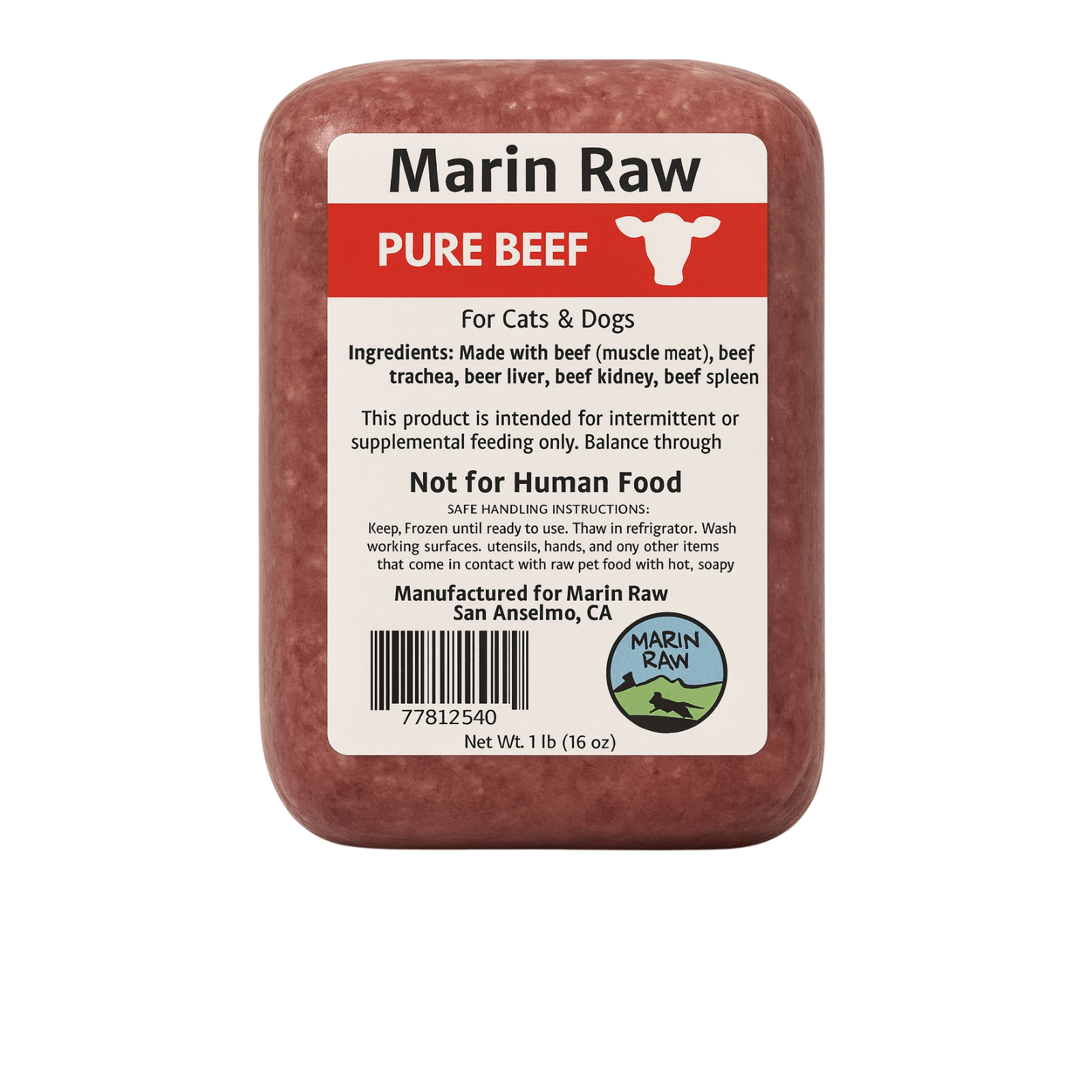 Marin Raw Grass-Fed Beef - Balanced by Nature