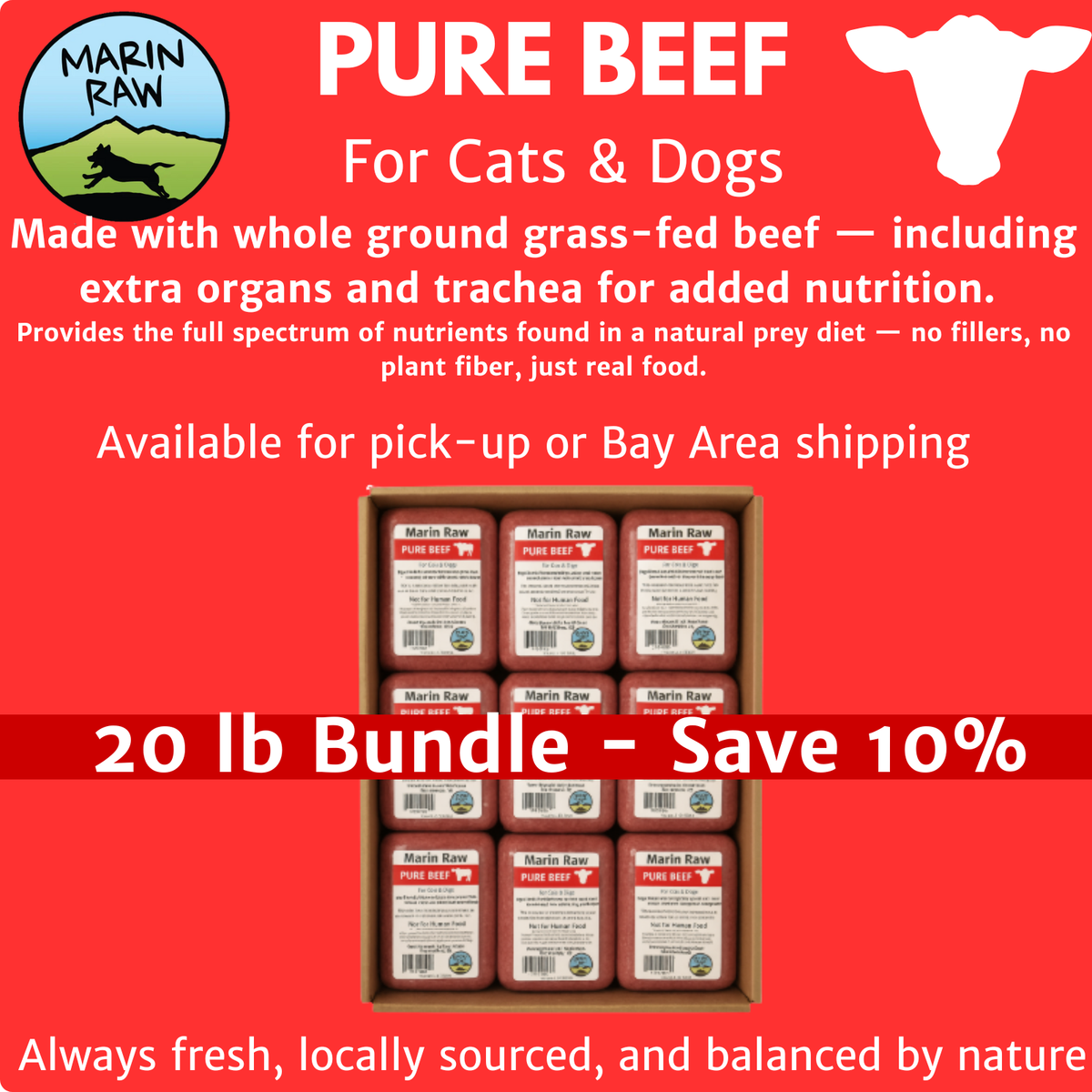 Grab &amp; Go Grass-Fed Beef | 20 lbs