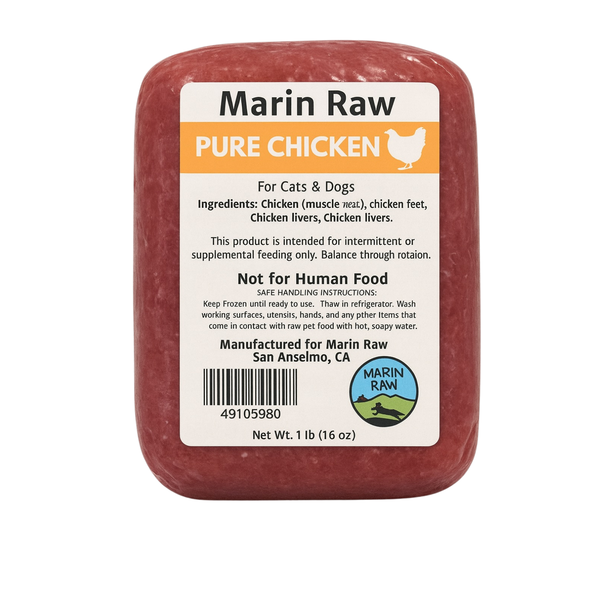 Marin Raw Pure Chicken