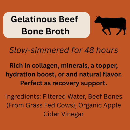 Gelatinous Beef Bone Broth