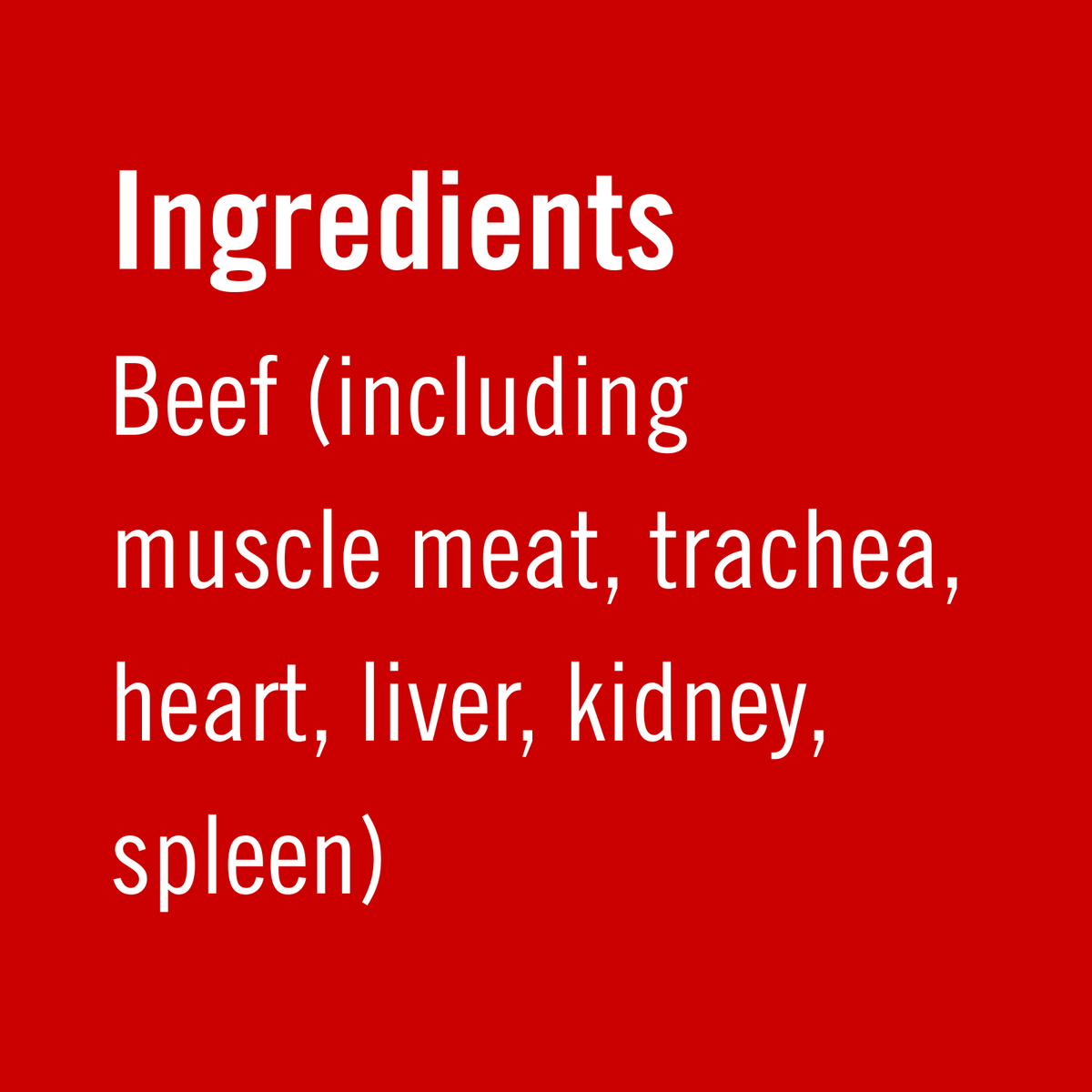 Beef | Grass-Fed w/ Organs (no bone)