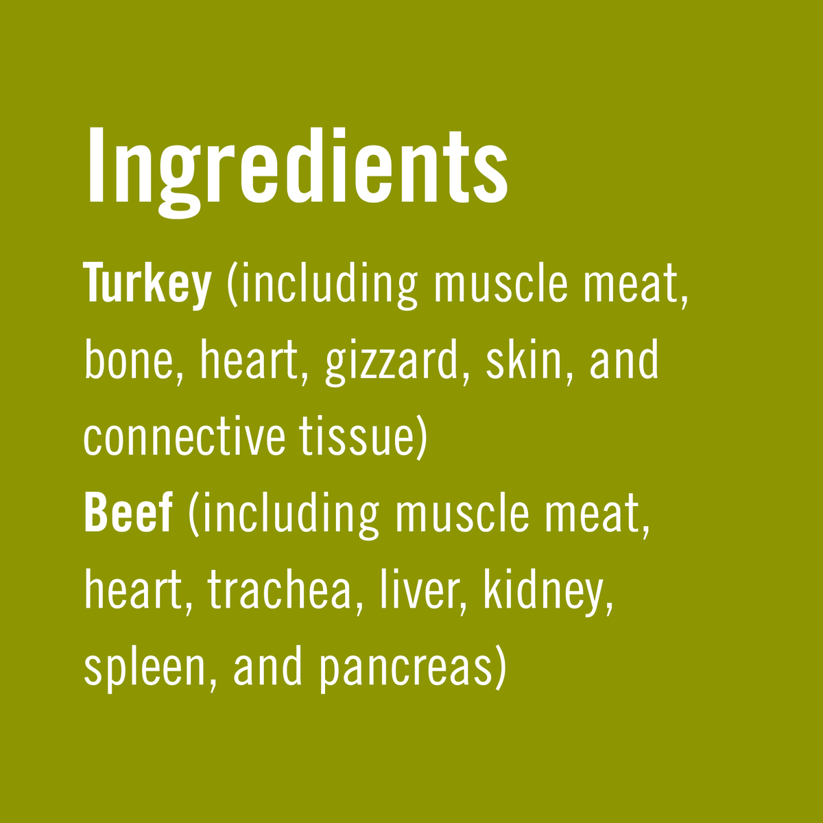 Turkey & Beef Blend | Organic Turkey & Grass Fed Bled Blend