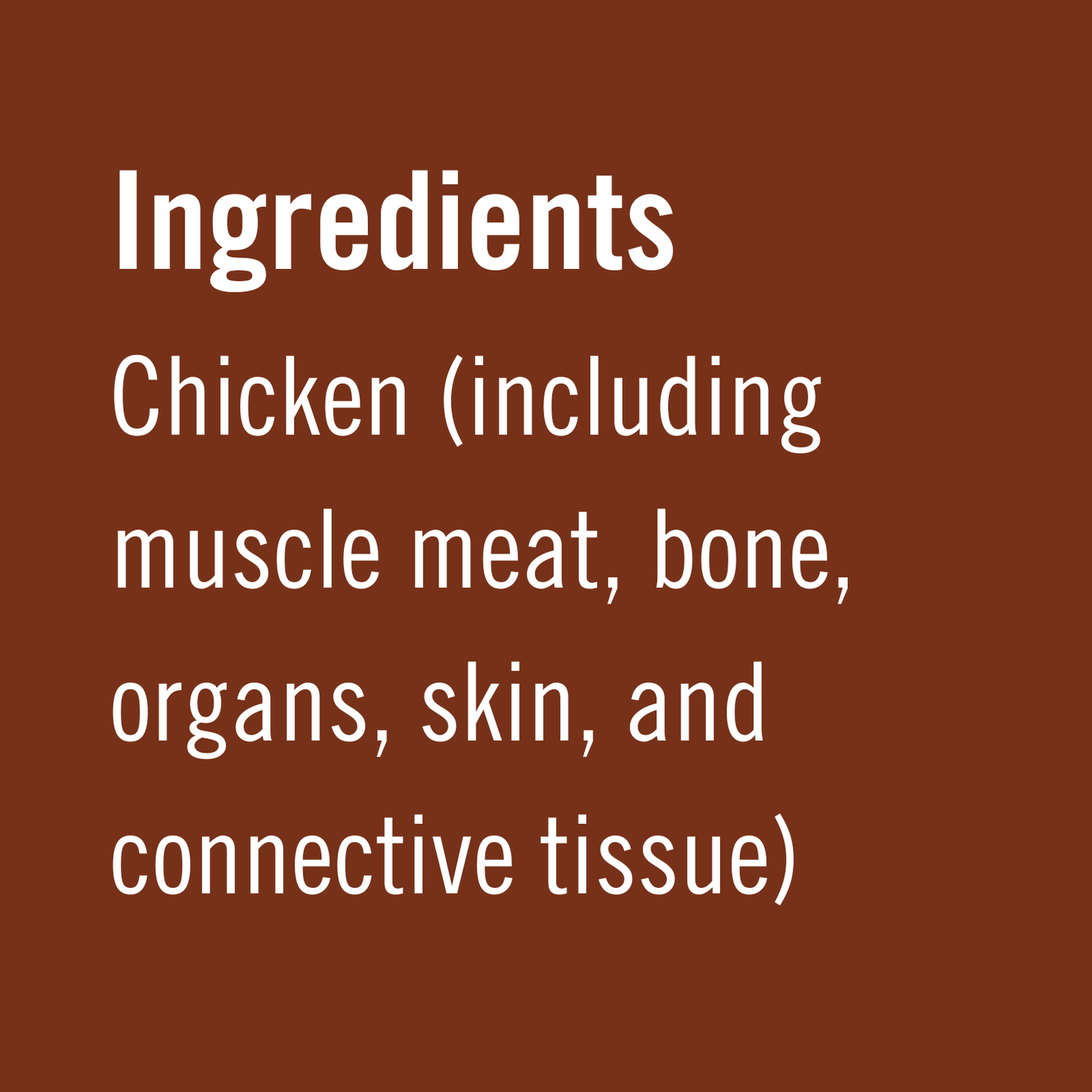 Chicken | Organic Whole Ground