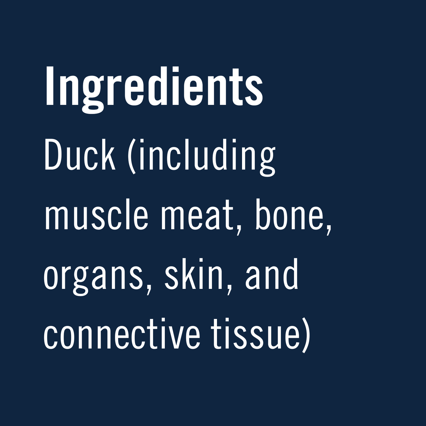 Duck | Organic Whole Ground