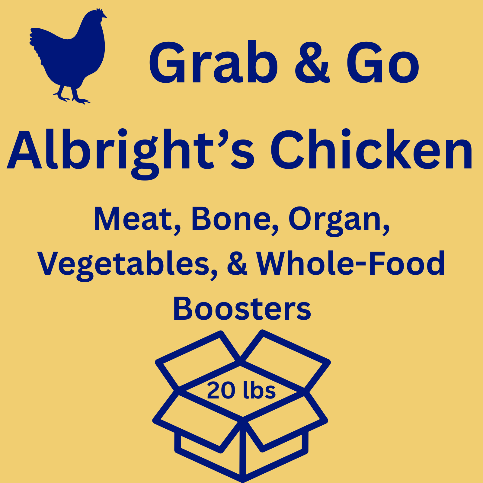 Grab & Go Complete & Balanced Chicken