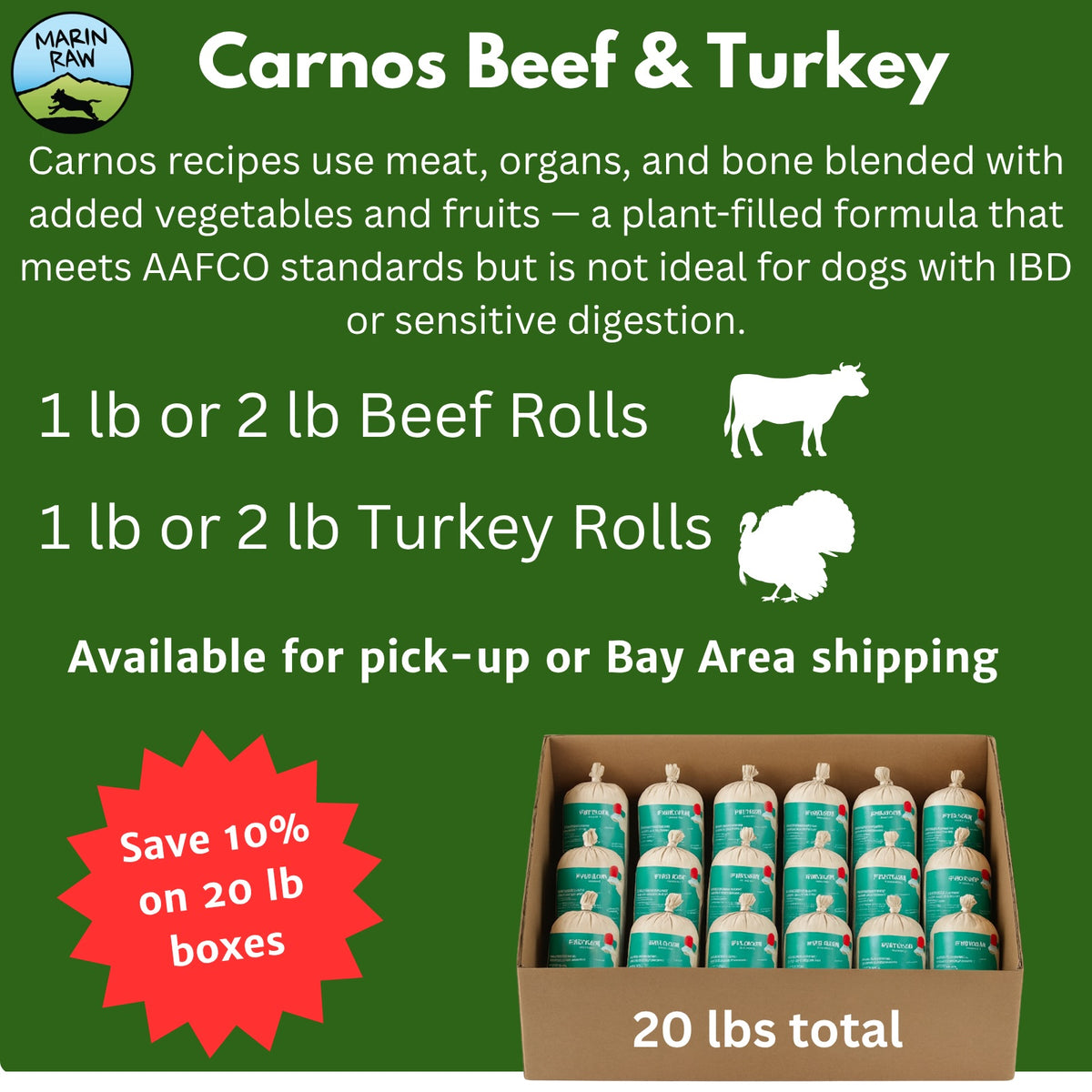 Grab &amp; Go: 10 lbs Beef and 10 lbs Turkey Recipe