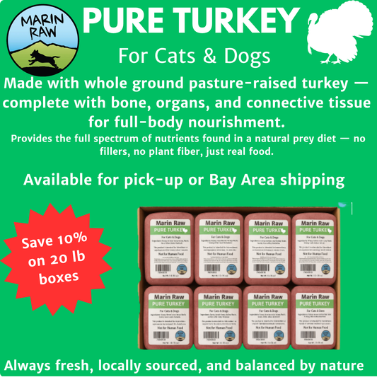Grab & Go Whole Ground Turkey - Marin Raw
