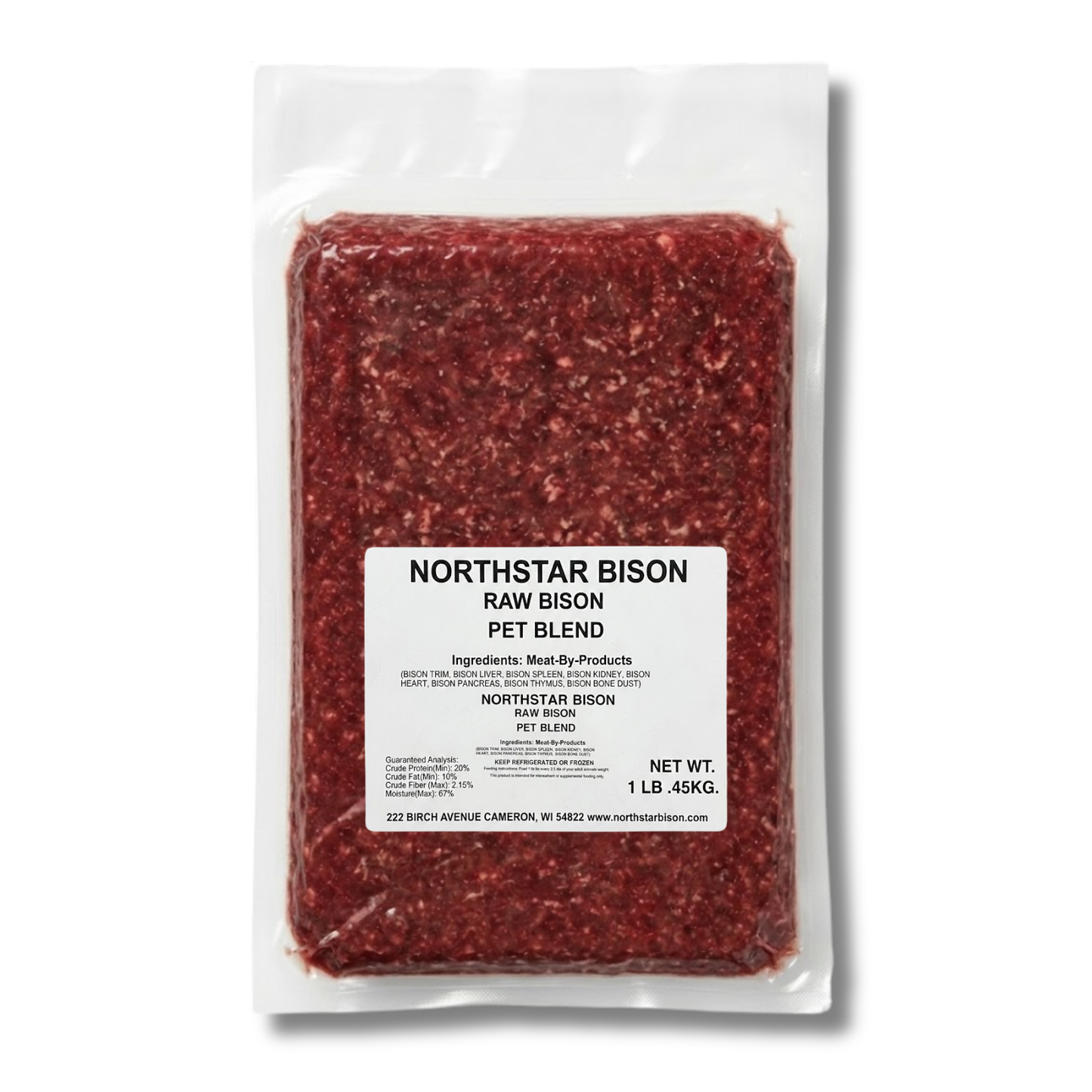 Northstar Bison | Raw Bison Pet Blend