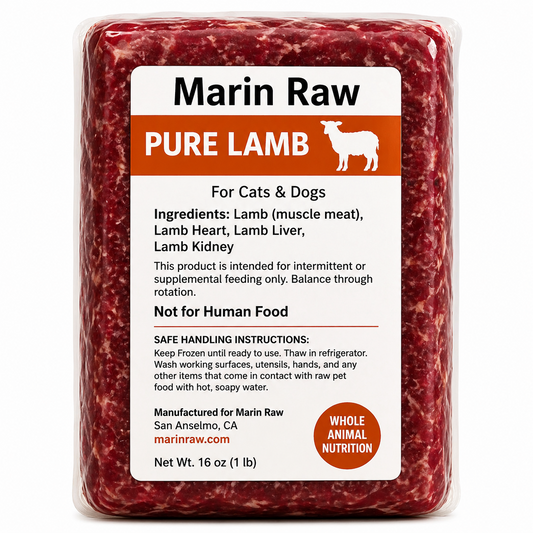 Heritage Boneless Lamb with Organs Raw Cat & Dog Food