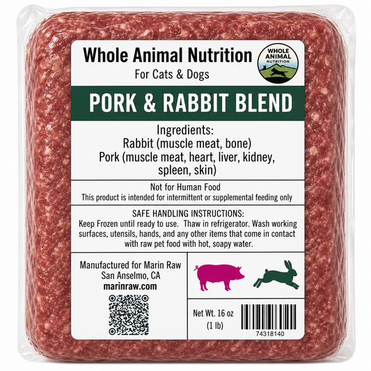 Rabbit & Pork Blend for Cats & Dogs