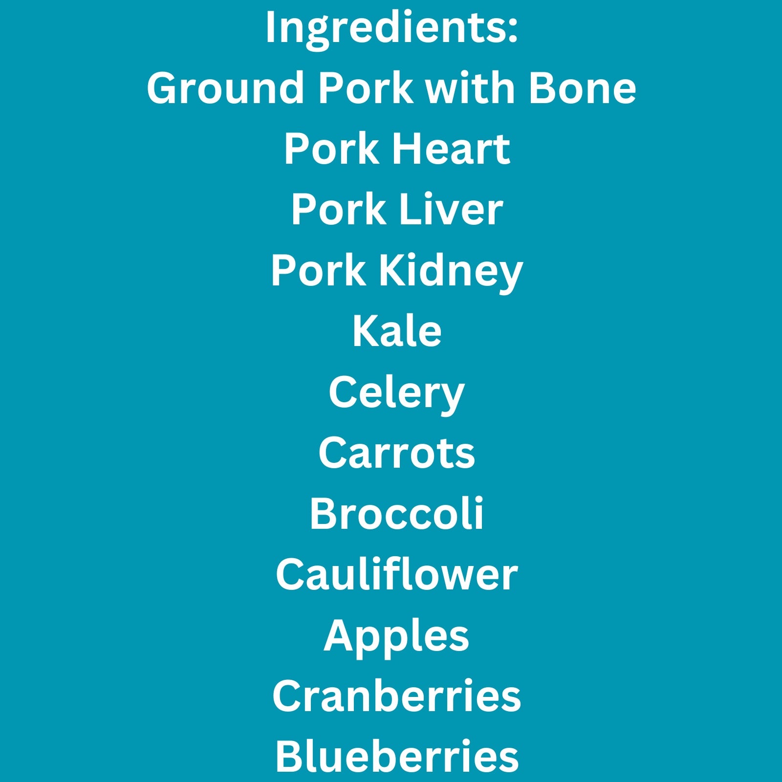 Pork Recipe