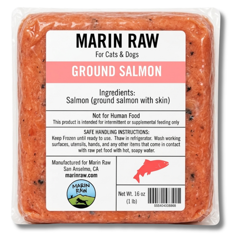 Salmon | Ground Salmon w/ Skin