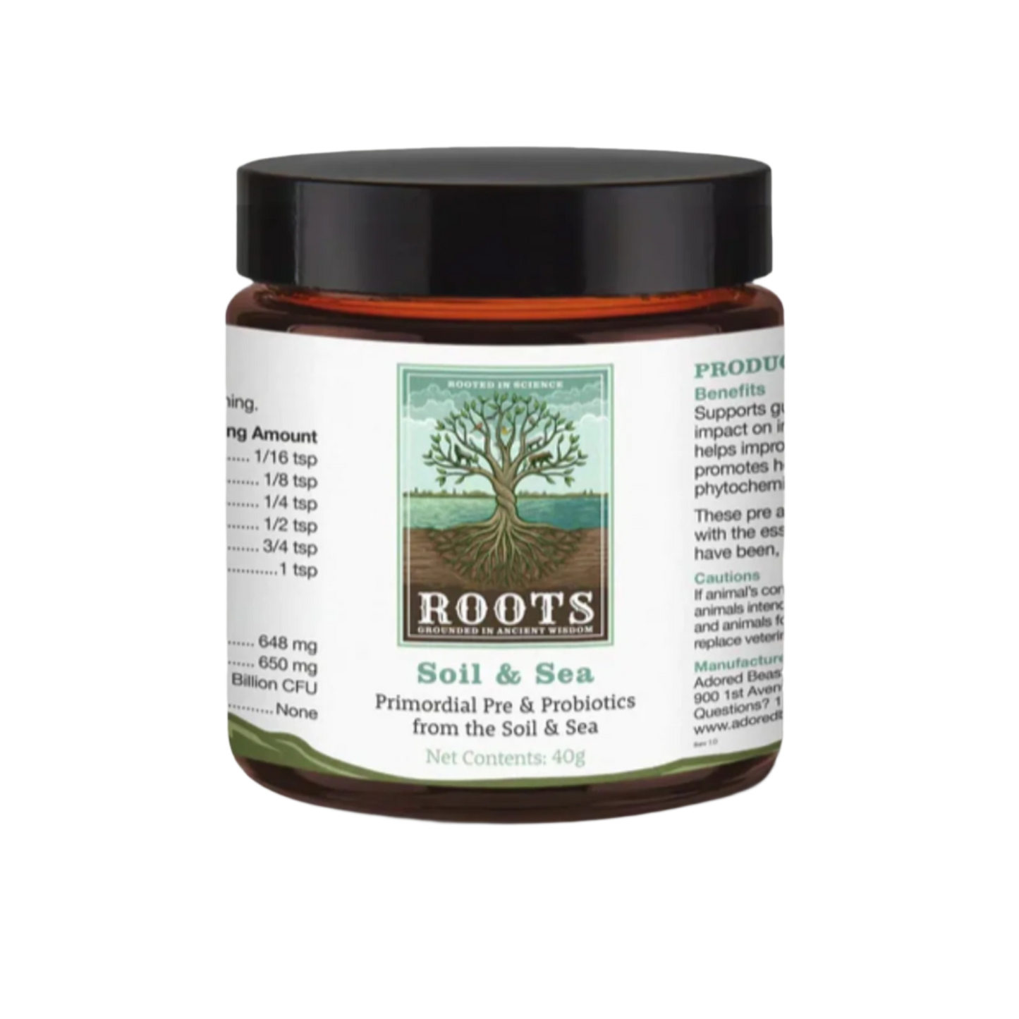 Adored Beast | Soil & Sea | Primordial Pre & Probiotics