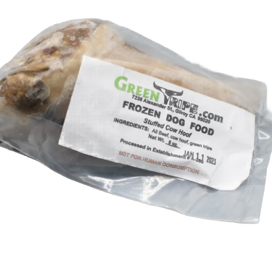 Green Tripe | Stuffed Cow Hoof