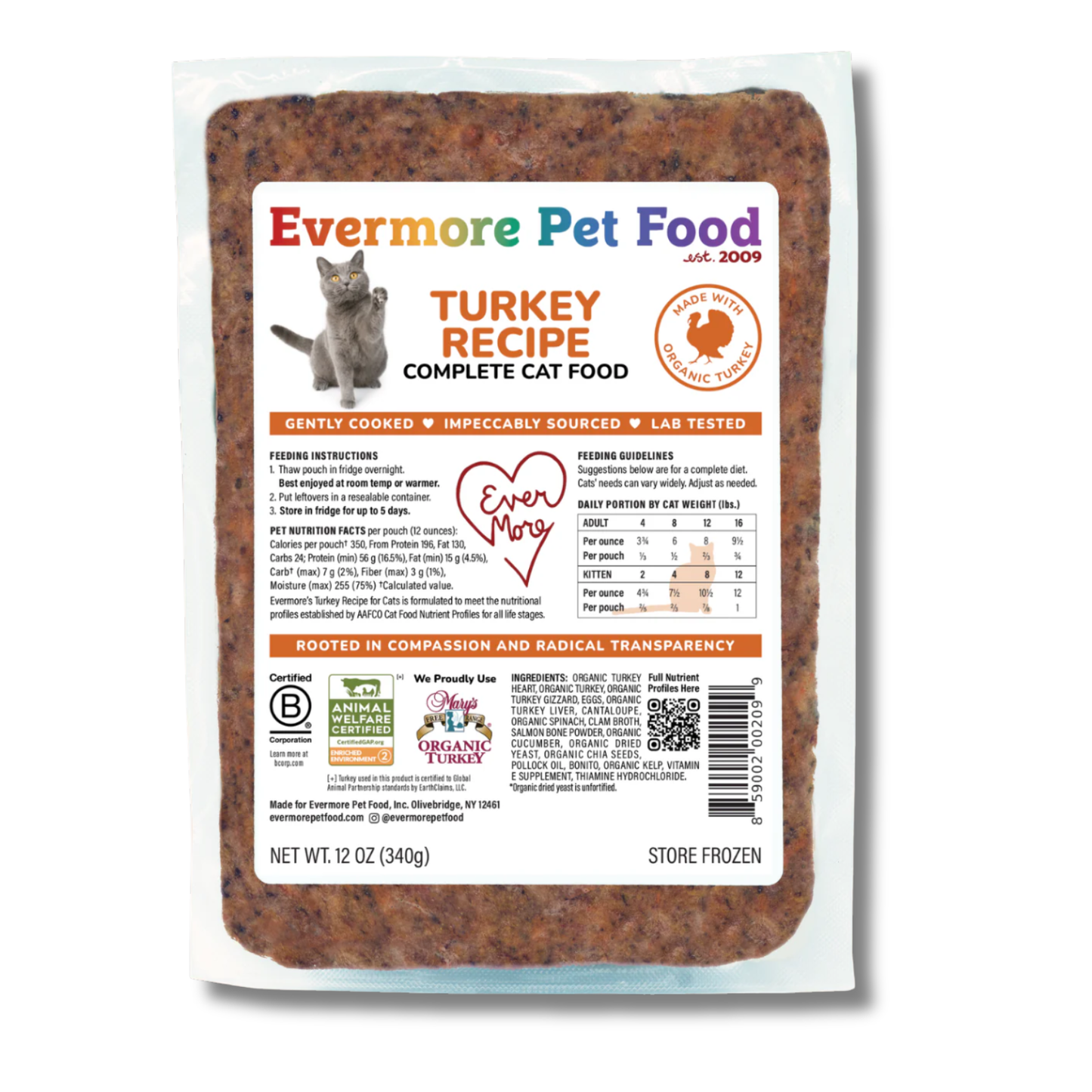 Evermore | Turkey Recipe for Cats
