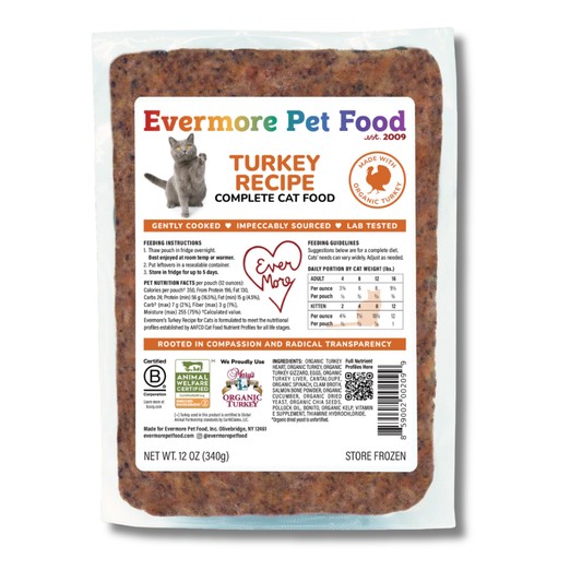 Evermore | Turkey Recipe for Cats