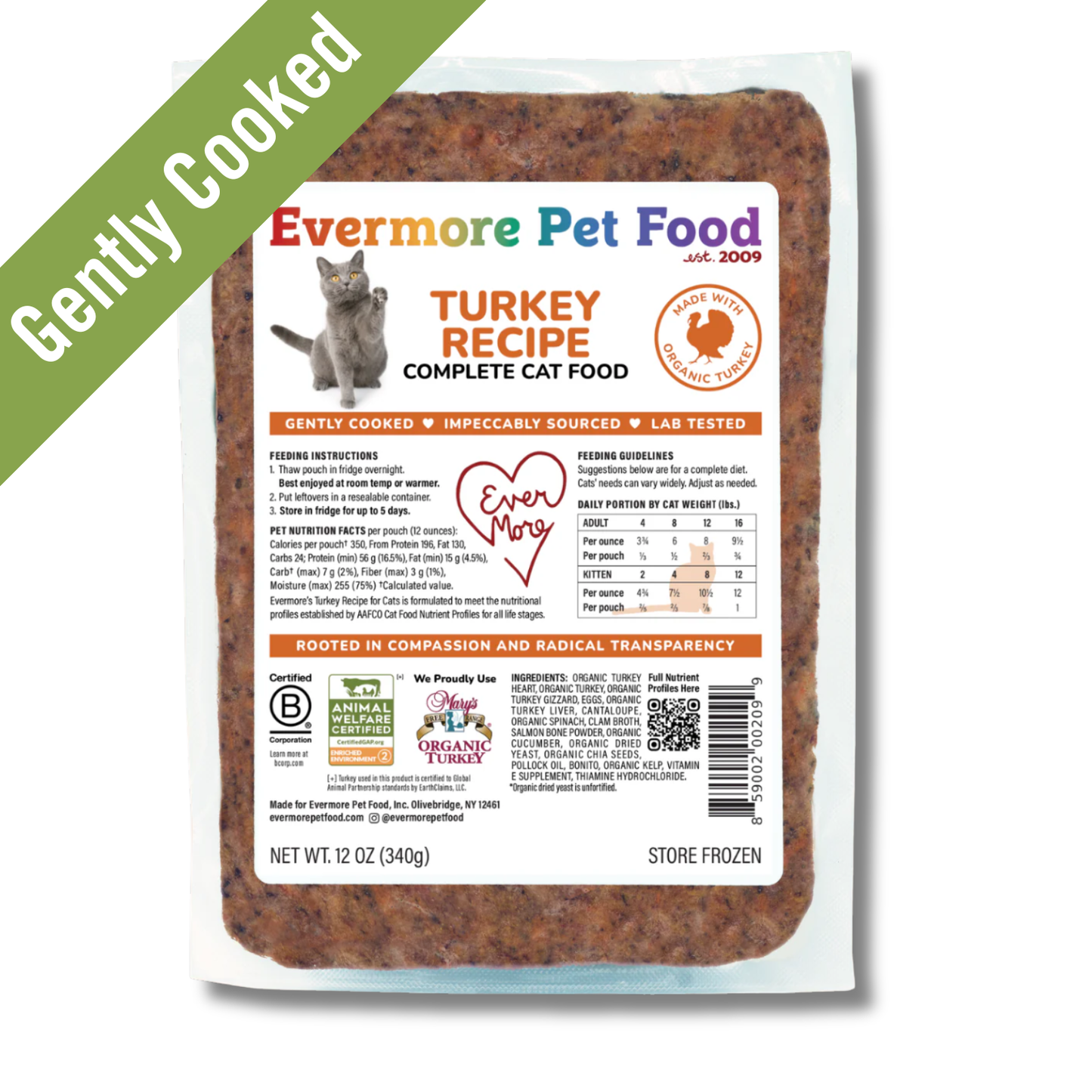 Evermore | Turkey Recipe for Cats