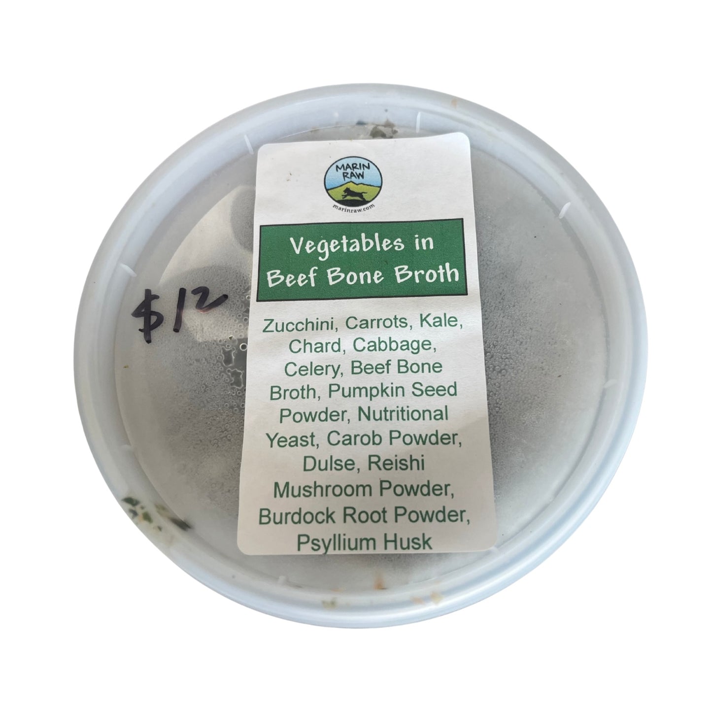 Vegetables in Beef Bone Broth w/ Superfood Boosters