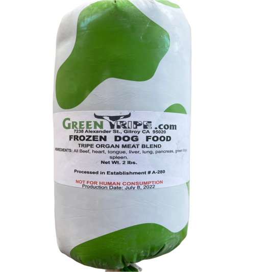 Green Tripe | Tripe Organ Meat Blend